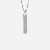 Line Tag Necklace