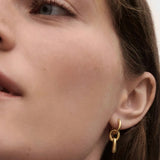 Fluid Earring Gold