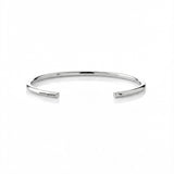 Bangle Bracelet Polished Silver