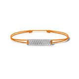 Beveled Bracelet Orange