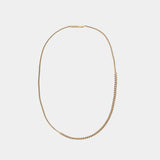 Chain ID Necklace Gold