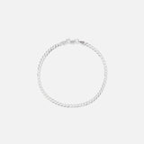 Curb Bracelet Silver