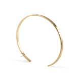 Edge Bracelet Brushed Gold / 3mm