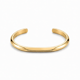 Faceted Cuff Gold Vermeil