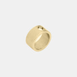 Hole Ring Polished Gold / 9mm