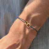 Double Octagon Bracelet Gold