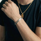 Punched Edge Bracelet