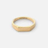 Signet Ring Gold / Rectangle