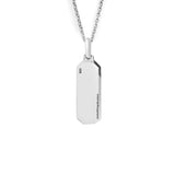 Vertical Tag Necklace