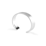 Edge Bracelet Brushed Silver / 13mm